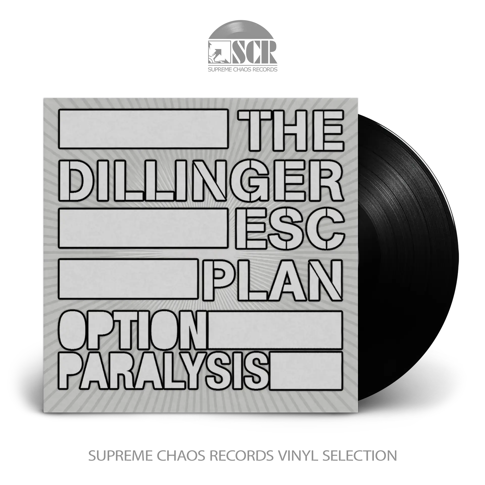 THE DILLINGER ESCAPE PLAN · Option Paralysis | BLACK LP (Mathcore Vinyl)