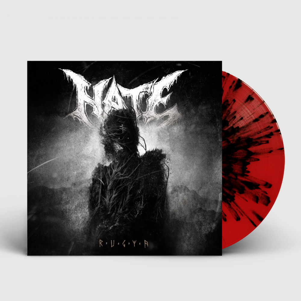 HATE - Rugia · RED/BLACK LP (Death Metal Vinyl)