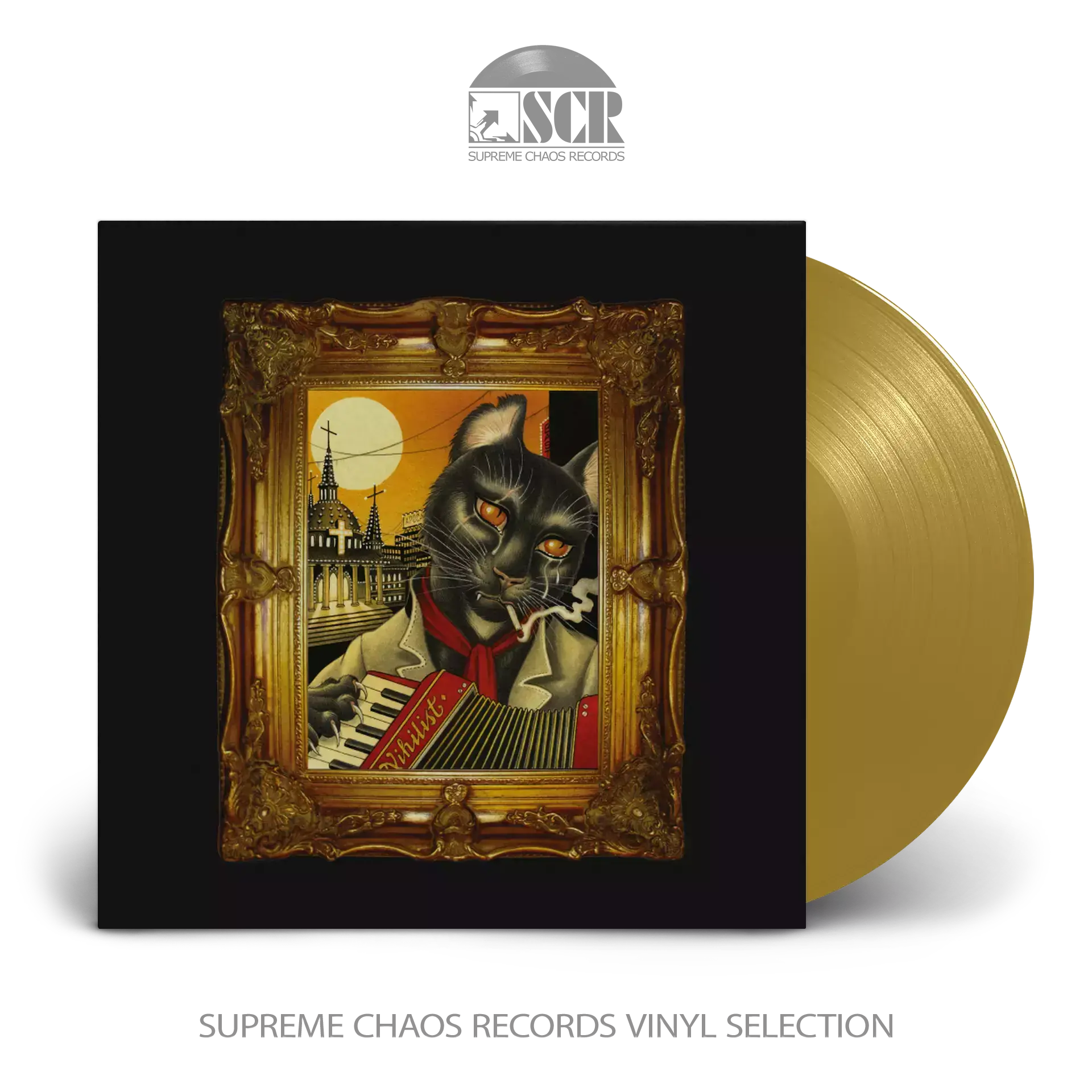 SPIRITUAL FRONT - Rotten Roma Casino · GOLD LP SPIRITUAL FRONT - Rotten Roma Casino · GOLD LP (Folk Vinyl)