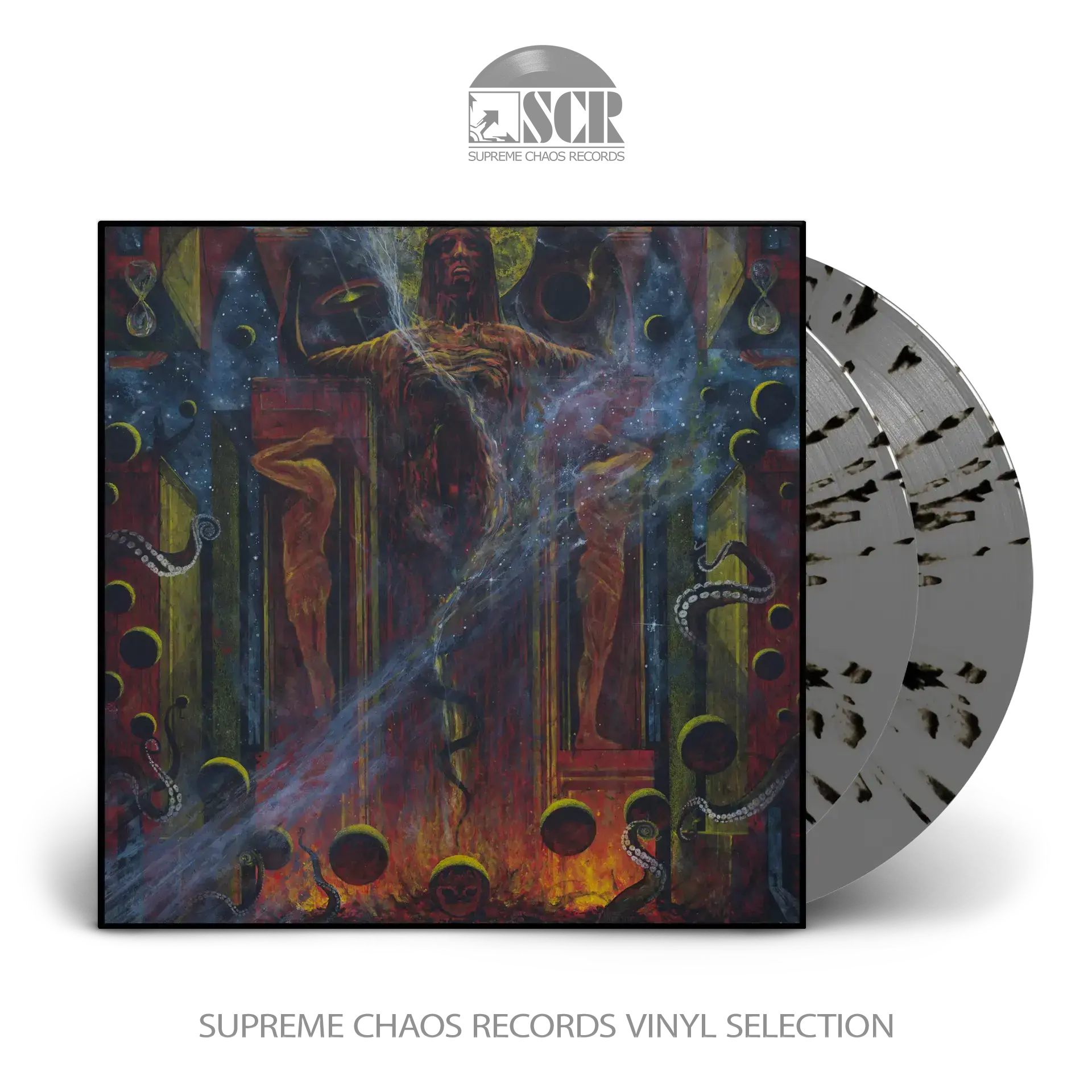 SOULBURN · Quantifying Cosmic Doom | GREY/BLACK SPLATTER 2LP (Death Metal Vinyl)