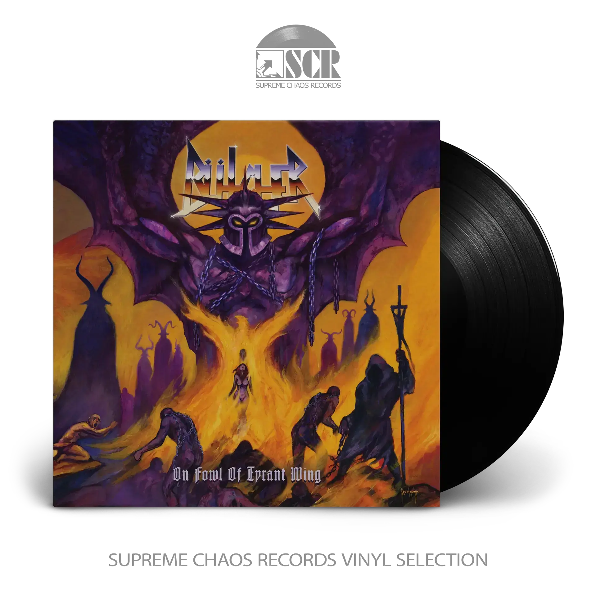 BÜTCHER · On Fowl Of Tyrant Wing | BLACK LP BÜTCHER · On Fowl Of Tyrant Wing | BLACK LP (Speed Metal Vinyl)