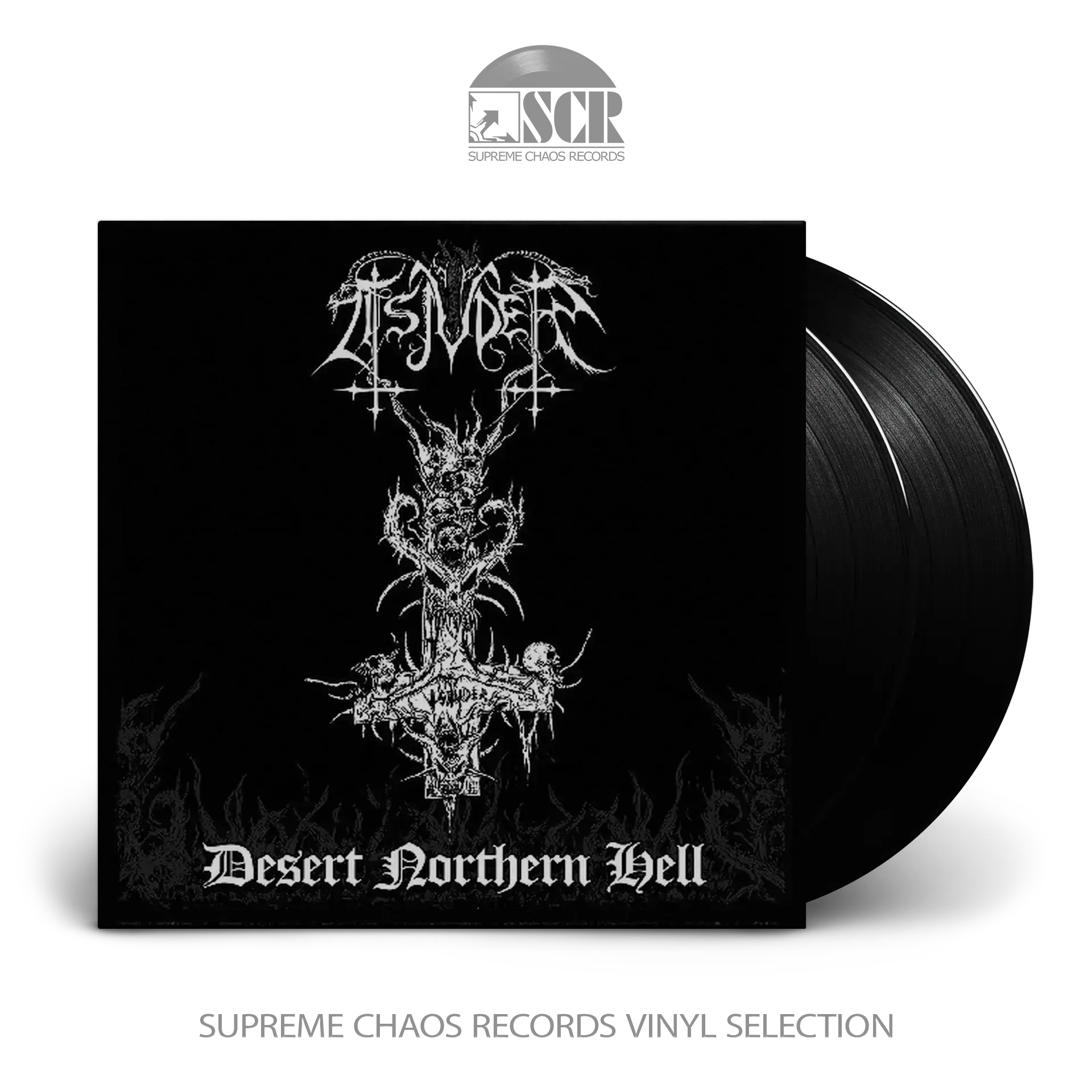 TSJUDER · Desert Northern Hell | BLACK 2LP (Black Metal Vinyl)