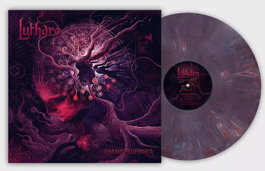 LUTHARO - Chasing Euphoria [TRANSPARENT RED/BLUE/WHITE MARBLED LP]