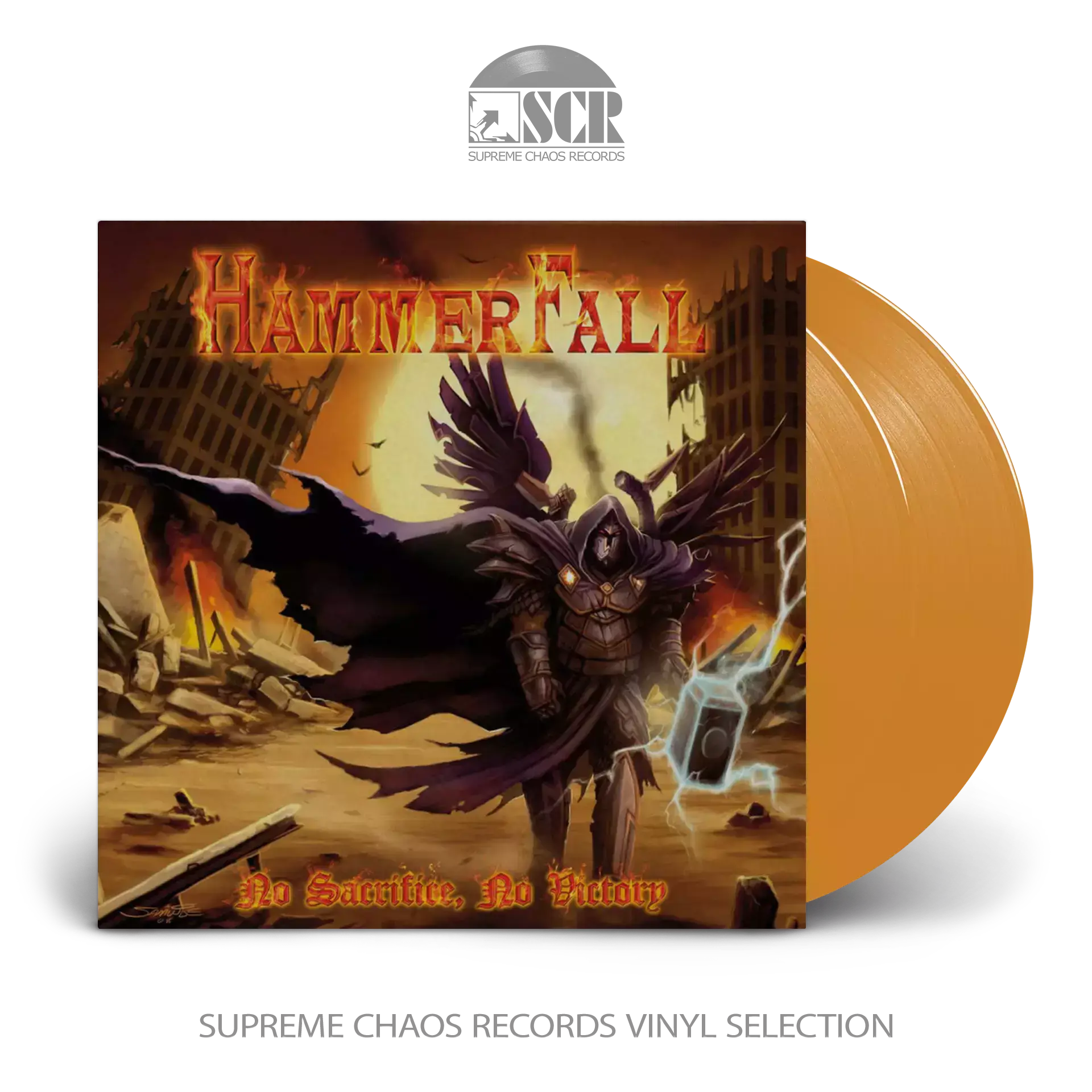 HAMMERFALL - No Sacrifice, No Victory · ORANGE 2LP HAMMERFALL - No Sacrifice, No Victory · ORANGE 2LP (Heavy Metal Vinyl)