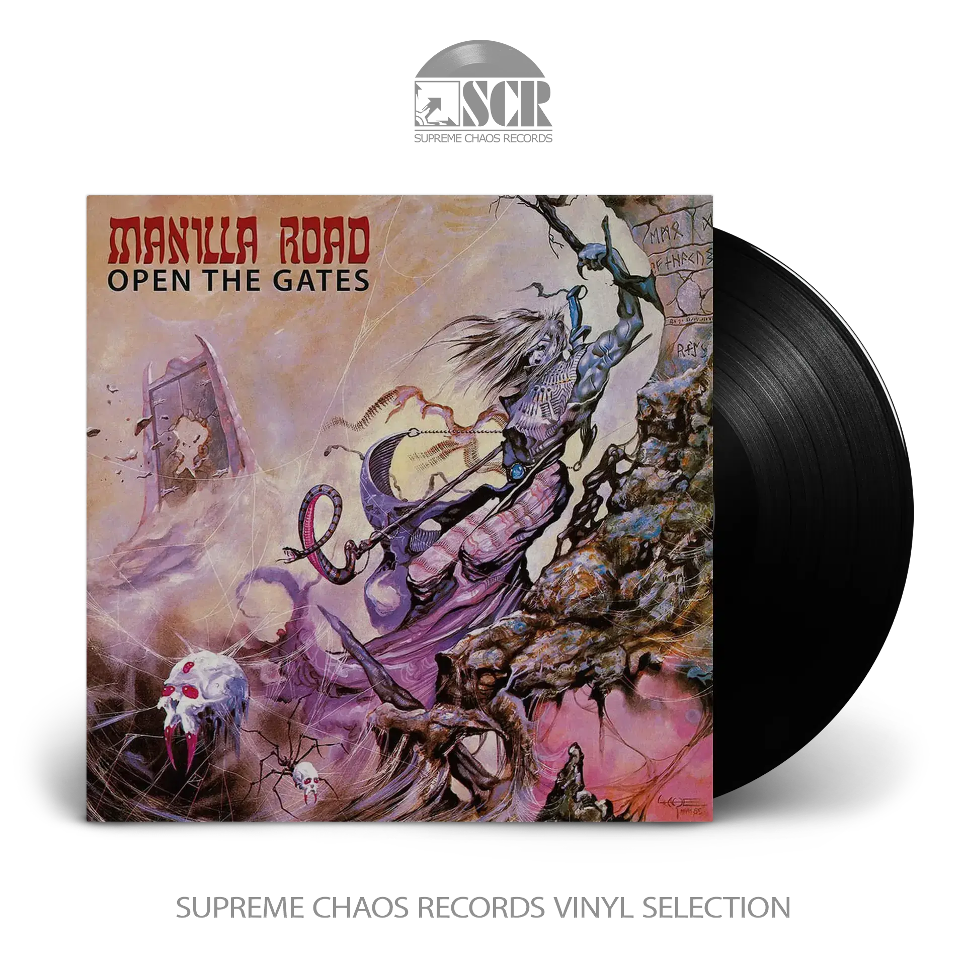 MANILLA ROAD - Open The Gates (2023) · BLACK LP