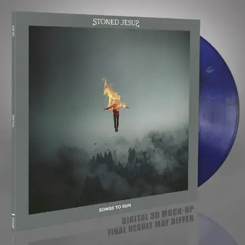 STONED JESUS - Songs To Sun · BLUE/BLACK/WHITE LP · Picture 2 STONED JESUS - Songs To Sun · BLUE/BLACK/WHITE LP (Stoner Metal/Doom Metal/Sludge Vinyl) · Picture 2