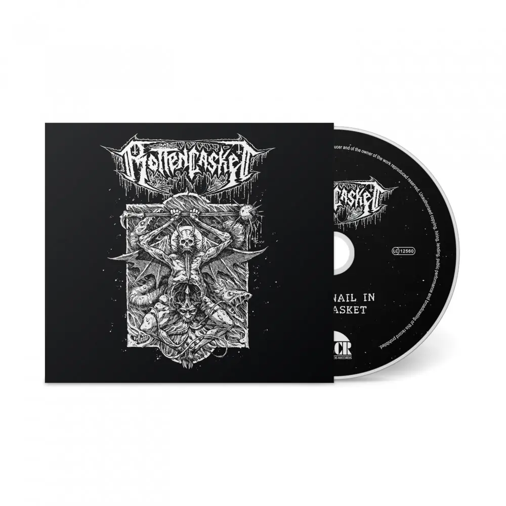 ROTTEN CASKET - First Nail in the Casket · DIGIPAK CD