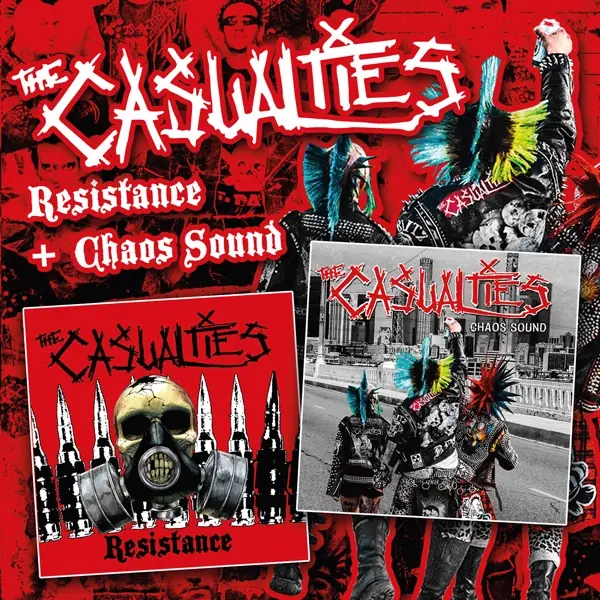 CASUALTIES · Resistance + Chaos Sound | 2CD (Street Punk CDs)