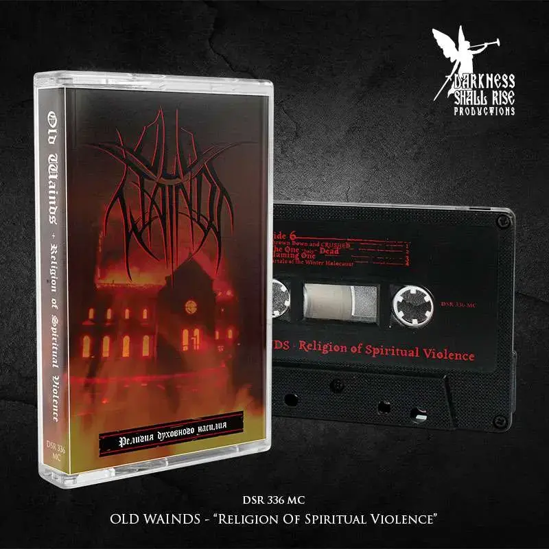 OLD WAINDS · Religion Of Spiritual Violence | BLACK TAPE OLD WAINDS · Religion Of Spiritual Violence | BLACK TAPE (Black Metal Tapes)