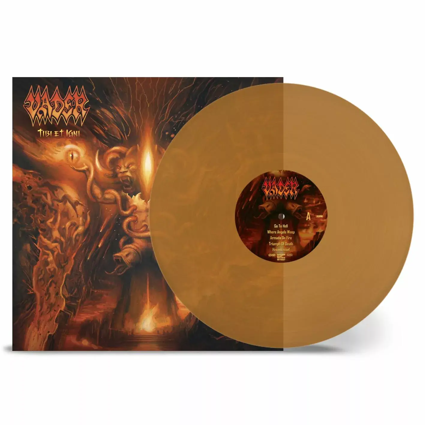 VADER - Tibi Et Igni · TRANSPARENT YELLOW LP