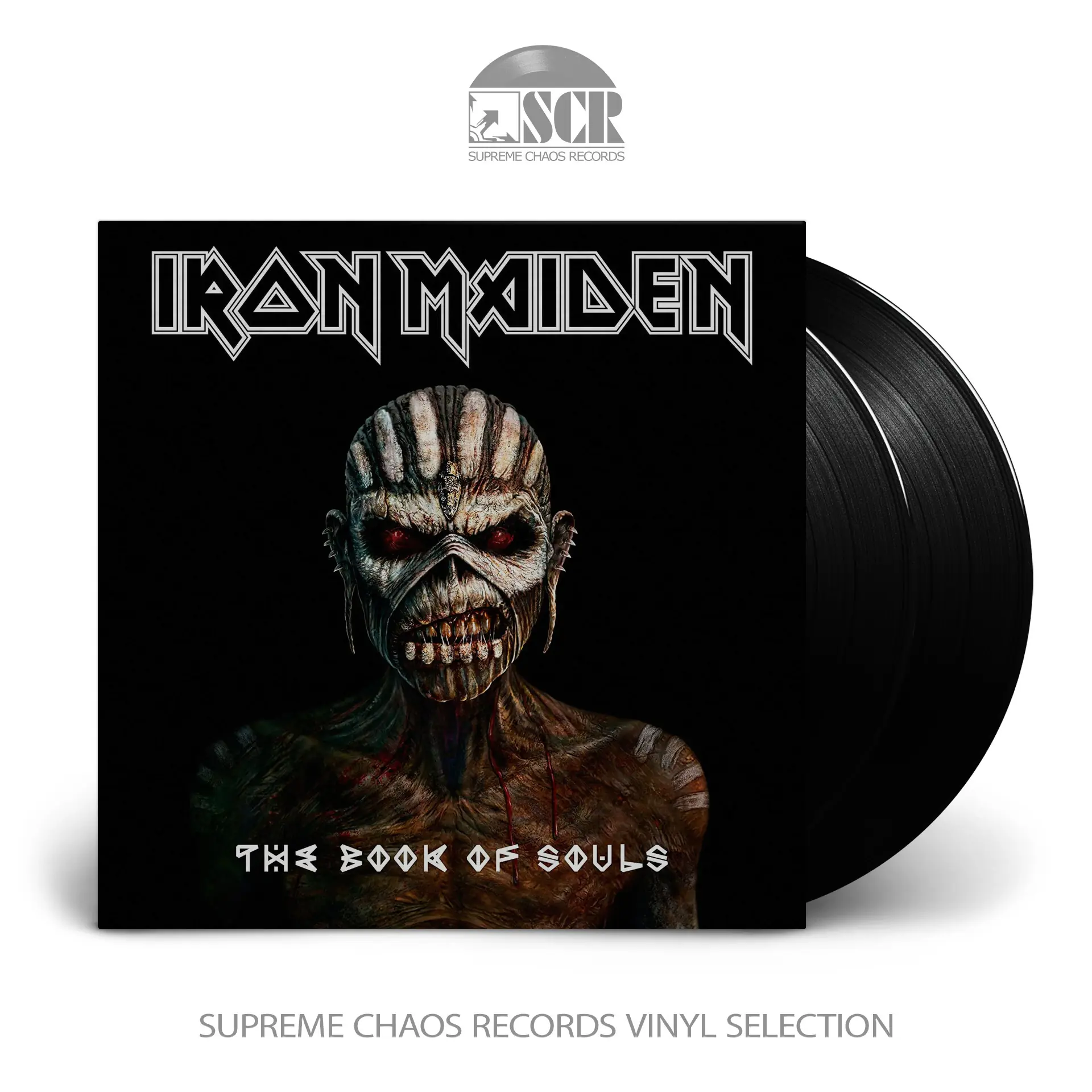 IRON MAIDEN - The Book Of Souls · BLACK 3LP