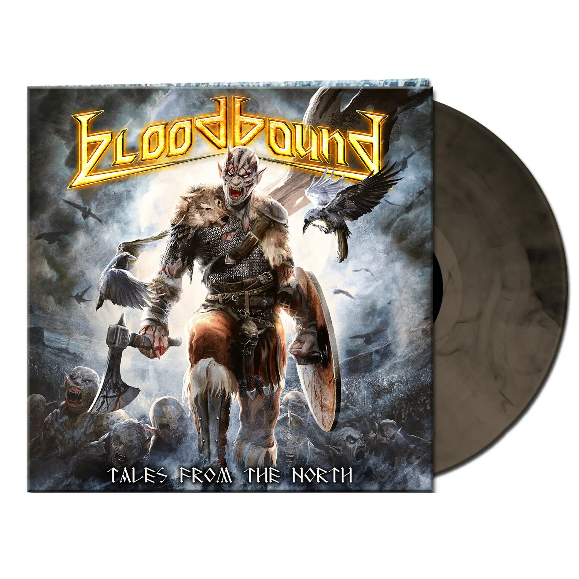 BLOODBOUND - Tales From The North · SMOKEY BLACK LP