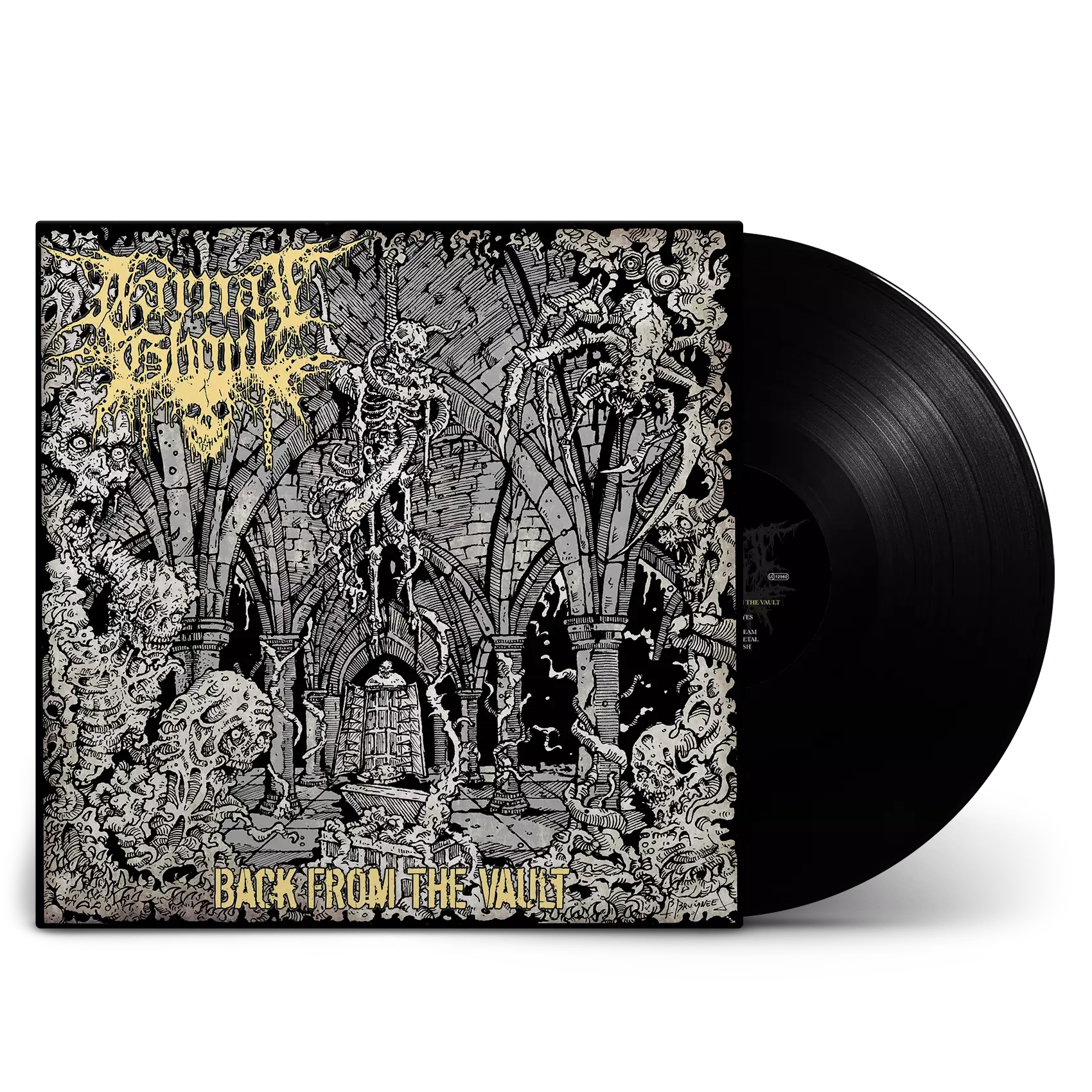 CARNAL GHOUL - Back From The Vault · BLACK LP CARNAL GHOUL - Back From The Vault · BLACK LP (Death Metal Vinyl)