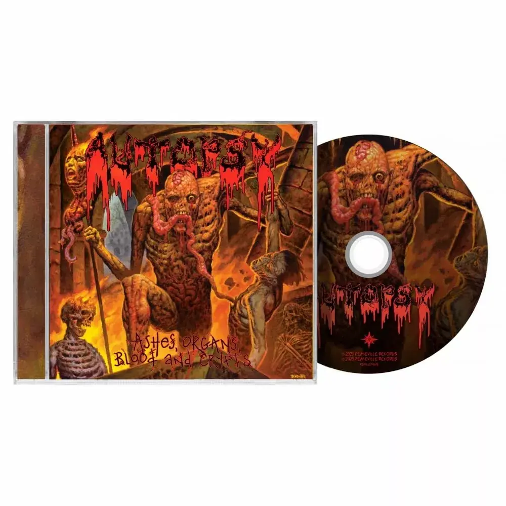AUTOPSY - Ashes, Organs, Blood And Crypts · CD