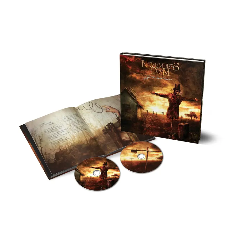 NOVEMBERS DOOM - The Pale Haunt Departure · ARTBOOK 2CD (Dark Metal/Doom Metal/Death Metal CDs)