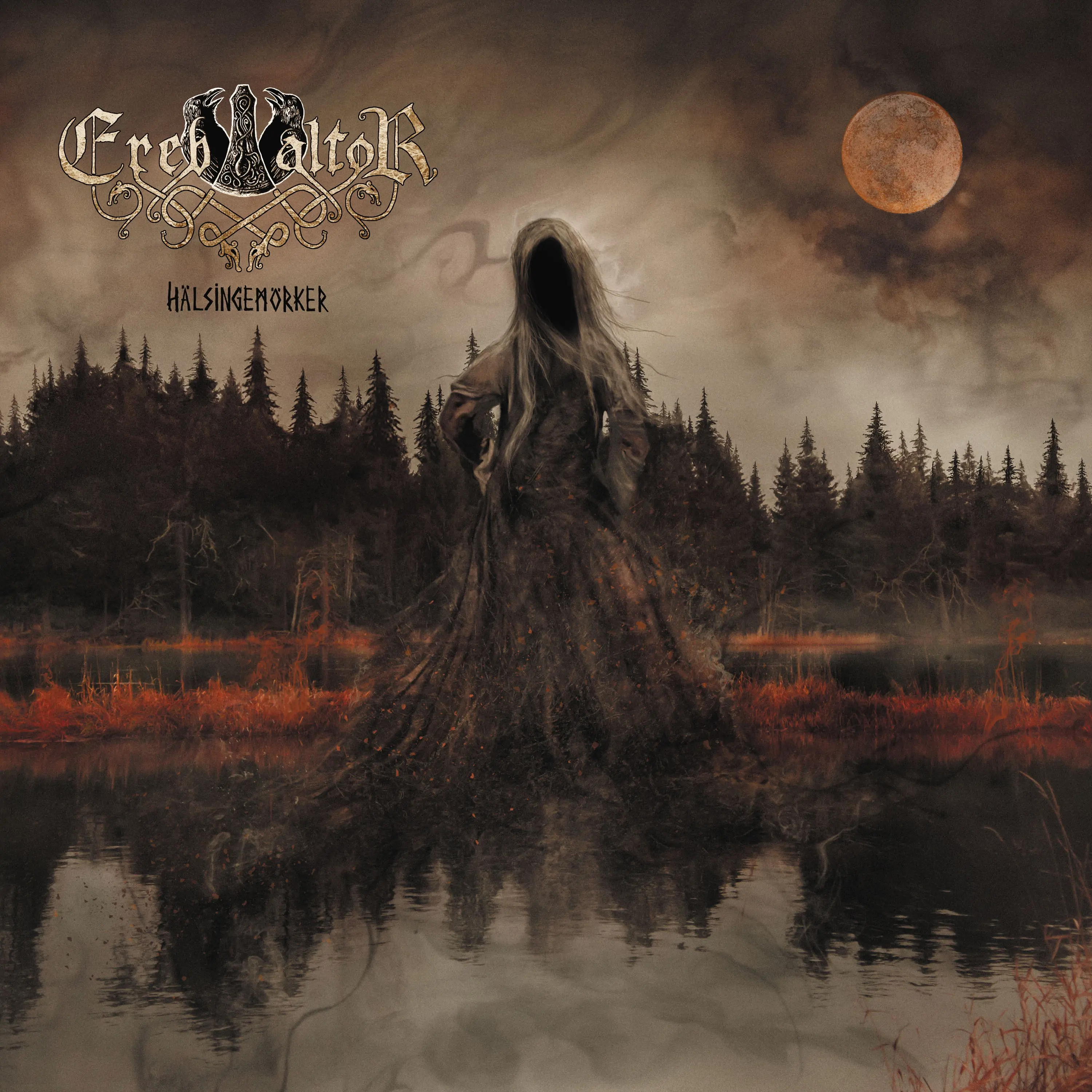 EREB ALTOR · Hälsingemörker | BLACK LP · Picture 1 EREB ALTOR · Hälsingemörker | BLACK LP (Black Metal Vinyl) · Picture 1