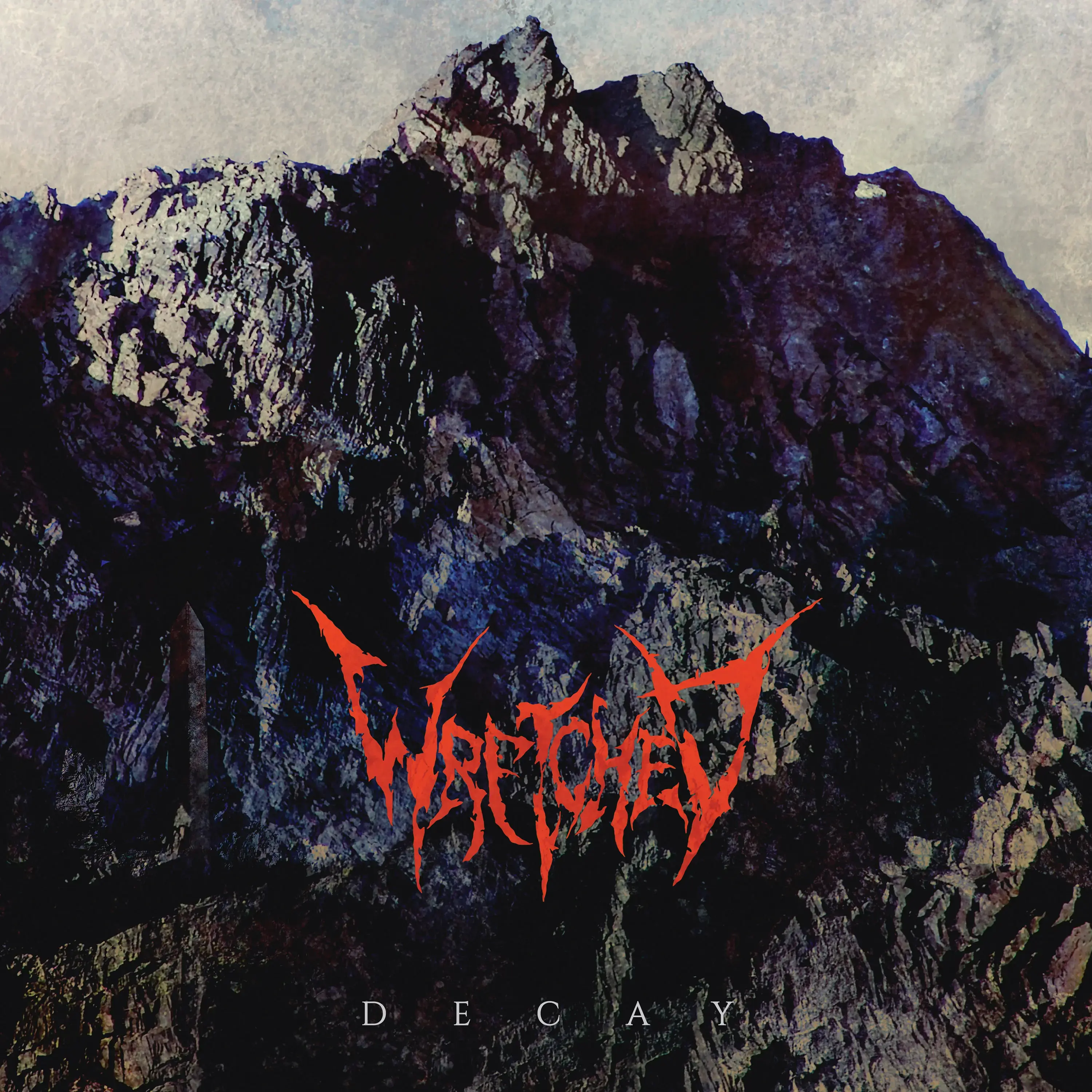 WRETCHED · Decay | THE TRUTH OXBLOOD BLUE SILVER LP (Progressive Metal/Death Metal Vinyl) · Picture 2