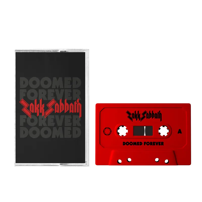 ZAKK SABBATH - Doomed Forever Forever Doomed · RED TAPE ZAKK SABBATH - Doomed Forever Forever Doomed · RED TAPE (Doom Metal Tapes)