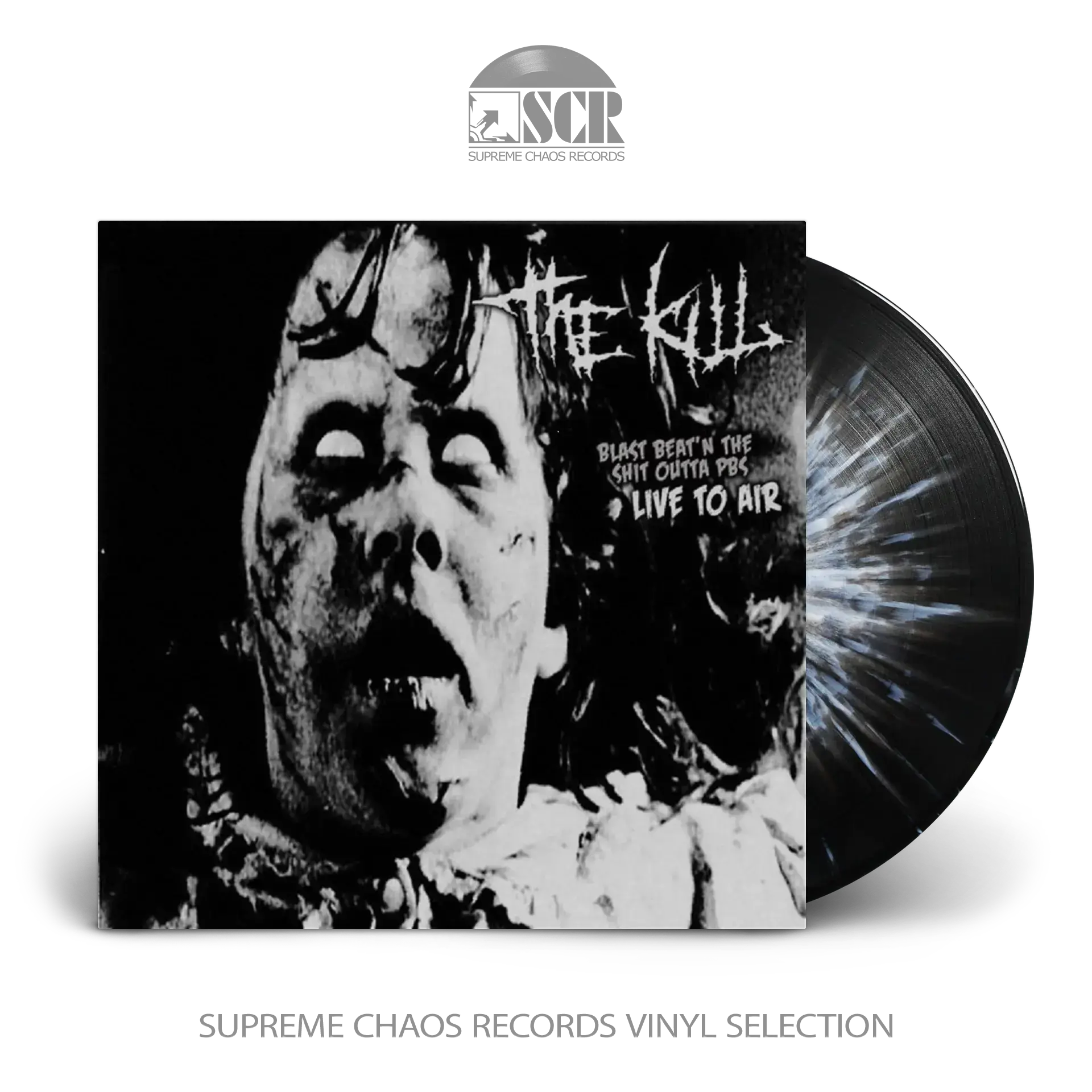 THE KILL - Blast Beat'n The Shit Outta PBS · SPLATTER 10" LP (Grindcore Vinyl)