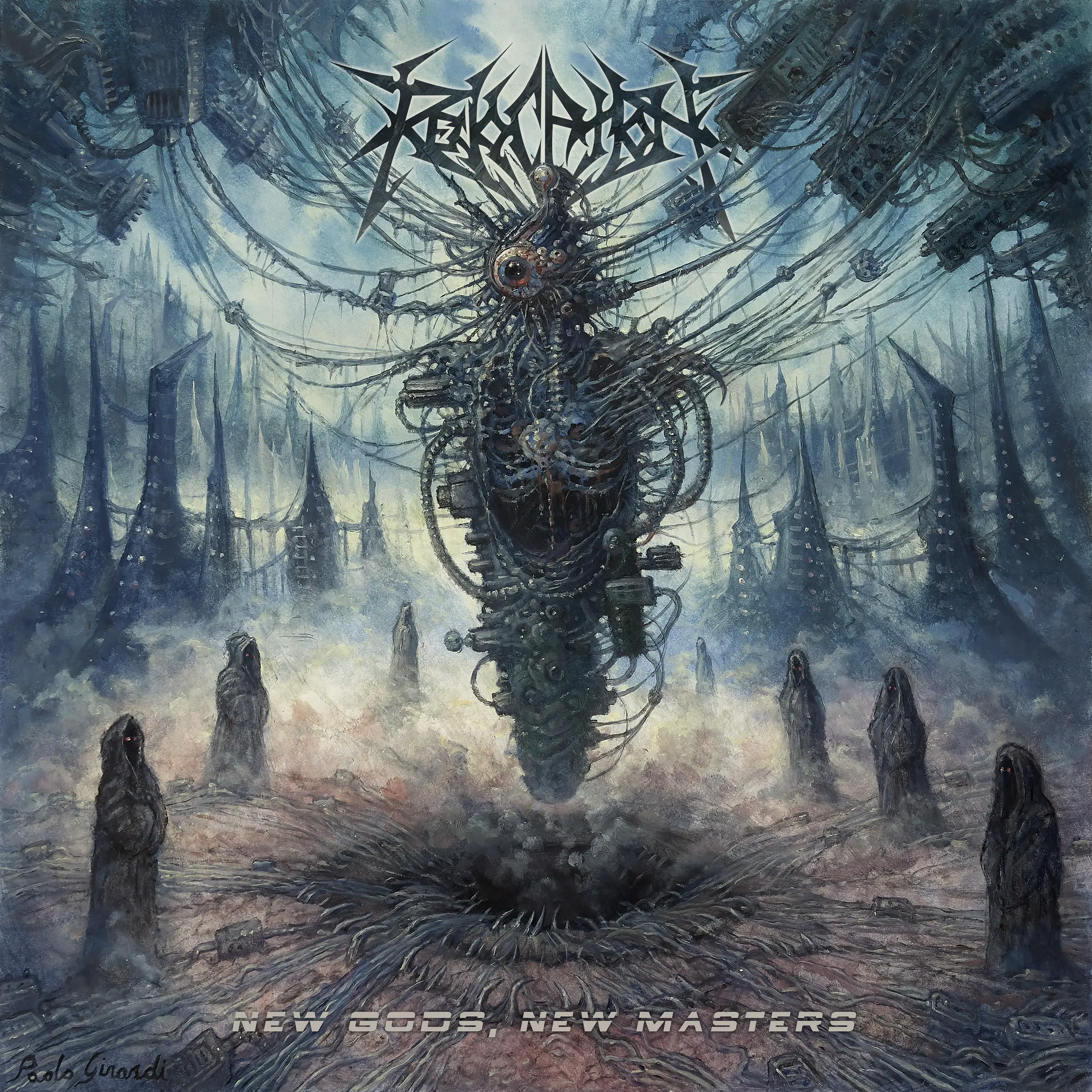 REVOCATION · New Gods, New Masters | BLACK LP (Death Metal/Thrash Metal Vinyl) · Picture 1