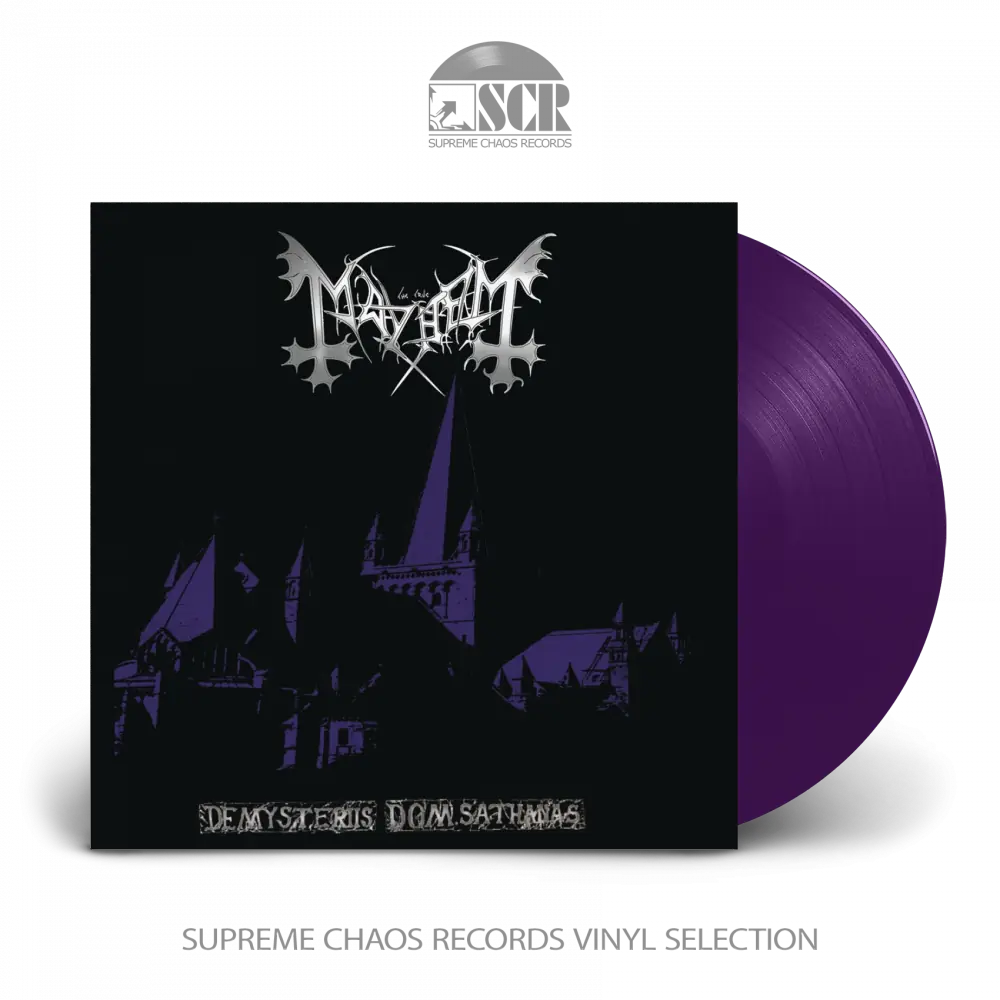MAYHEM · De Mysteriis Dom Sathanas | PURPLE LP MAYHEM · De Mysteriis Dom Sathanas | PURPLE LP (Black Metal Vinyl)