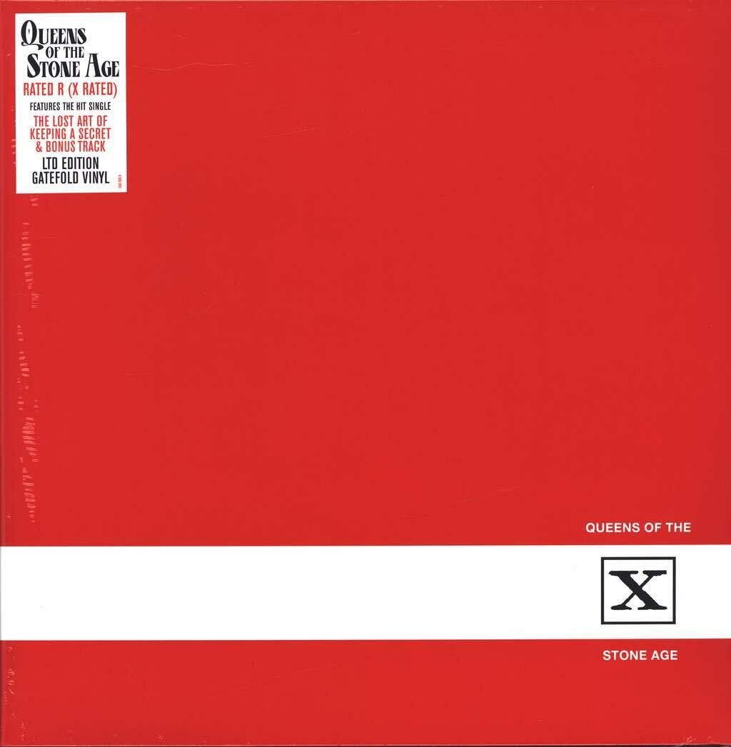 QUEENS OF THE STONE AGE · Rated R | RED COVER BLACK LP (Alternative Rock Vinyl) · Picture 1