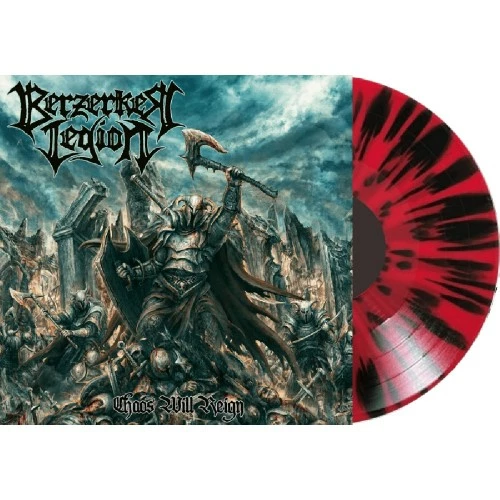 BERZERKER LEGION - Chaos Will Reign [RED/BLACK SPLATTER LP]