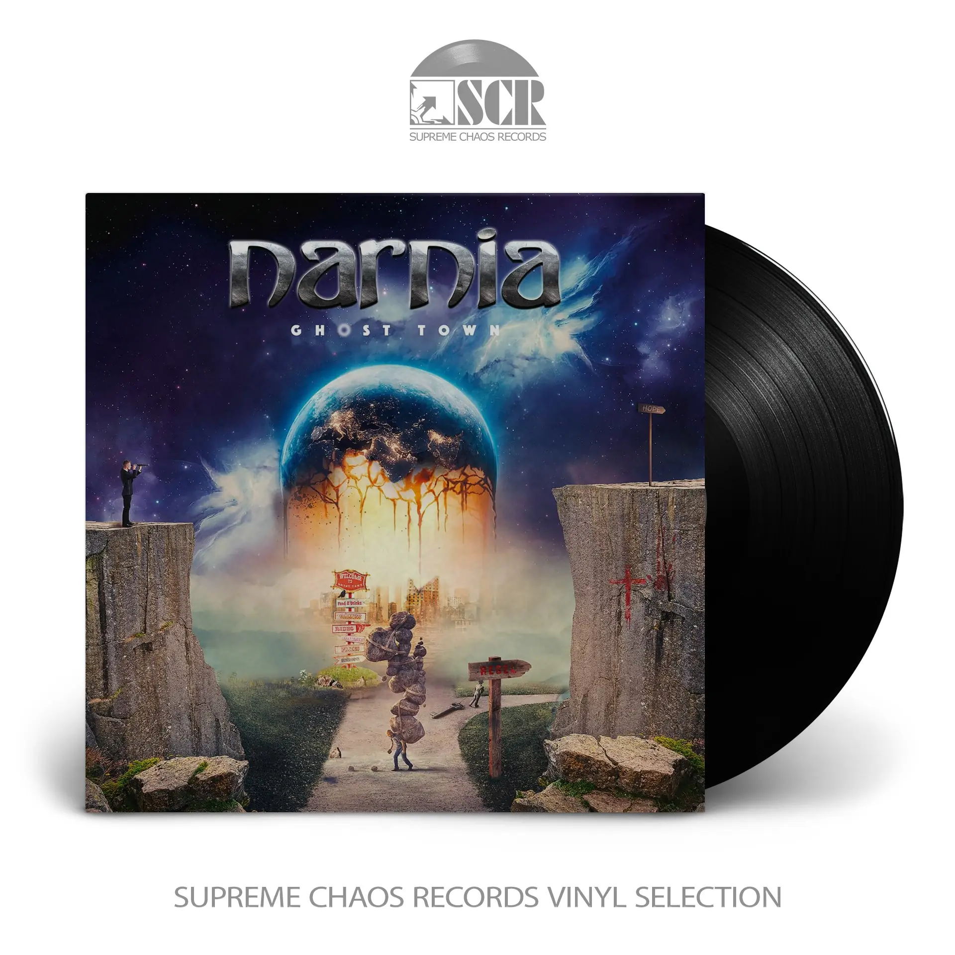 NARNIA · Ghost Town | BLACK LP NARNIA · Ghost Town | BLACK LP (Melodic Rock Vinyl)