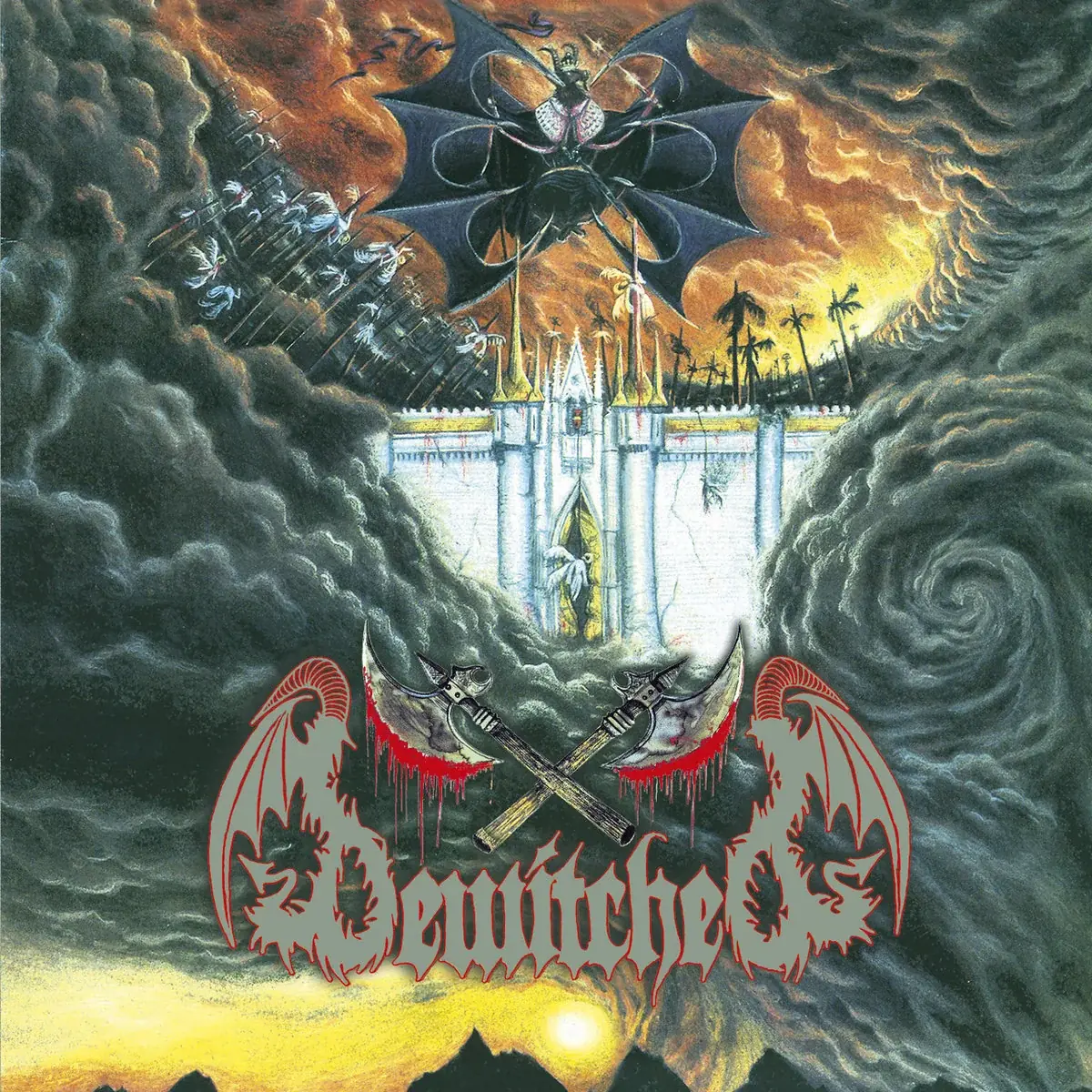 BEWITCHED · Diabolical Desecration (Re-Issue) | GREEN MARBLED LP (Black Metal/Thrash Metal Vinyl) · Picture 1