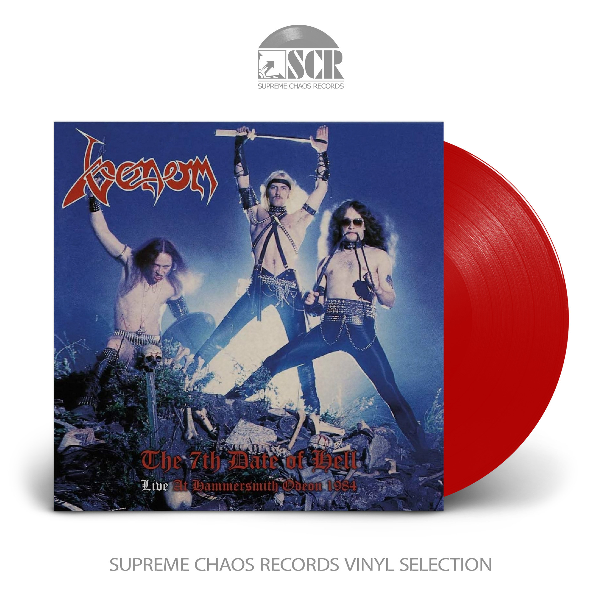 VENOM - The 7Th Date Of Hell - Live At Hammersmith 1984 [RED LP]