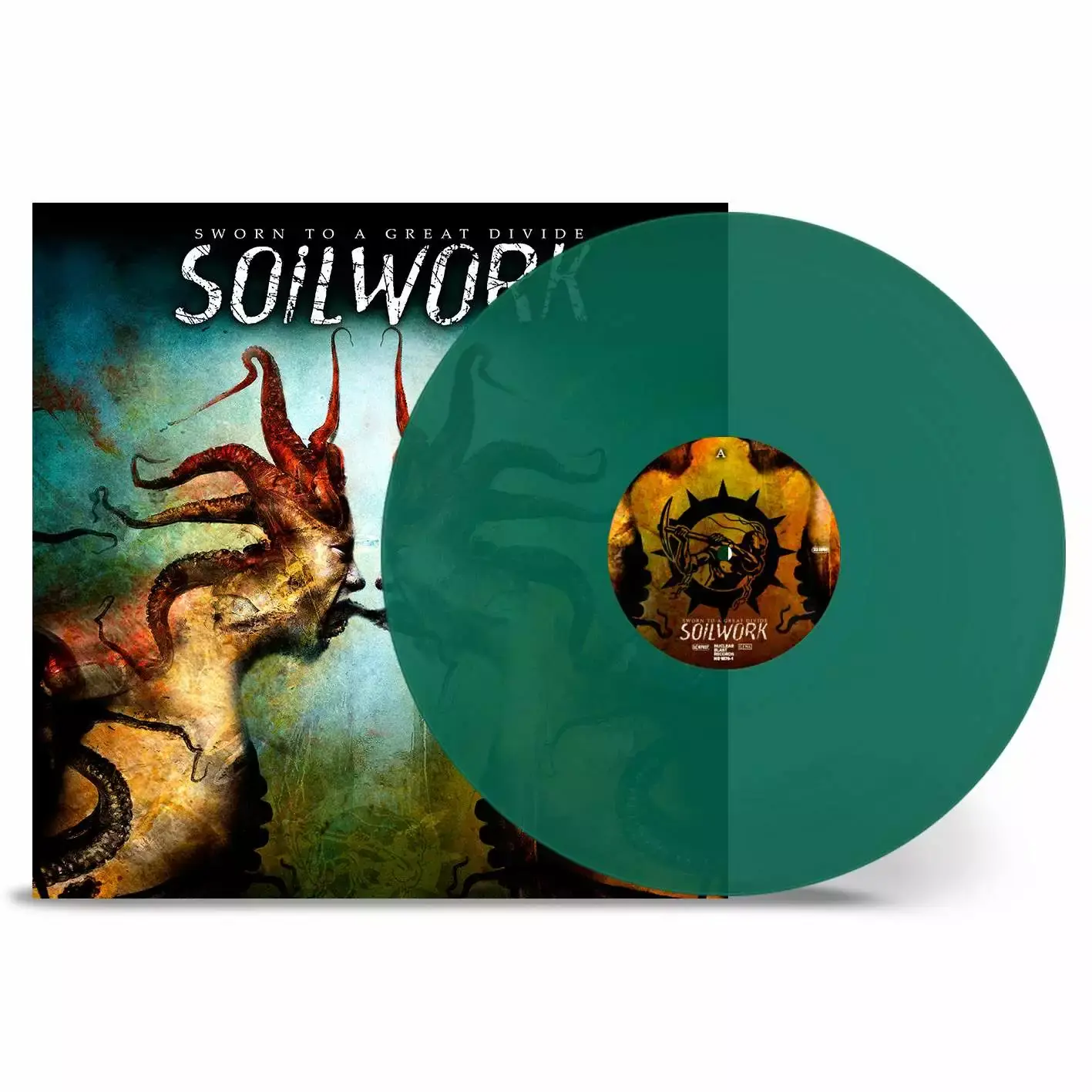 SOILWORK · Sworn To A Great Divide | TRANSPARENT GREEN LP SOILWORK · Sworn To A Great Divide | TRANSPARENT GREEN LP (Melodic Death Metal Vinyl)