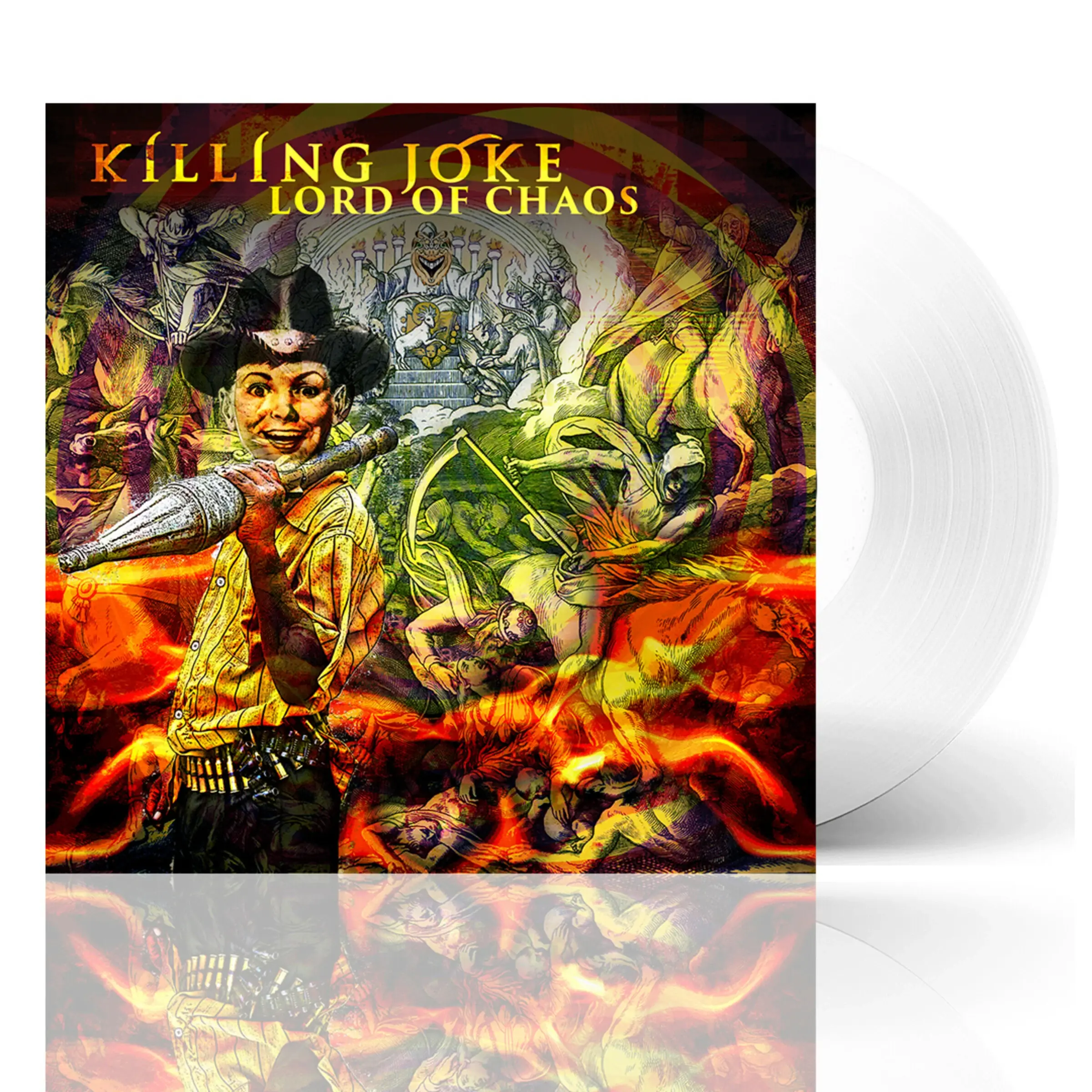KILLING JOKE - Lord Of Chaos · ULTRA CLEAR VINYL (Industrial Rock Vinyl)