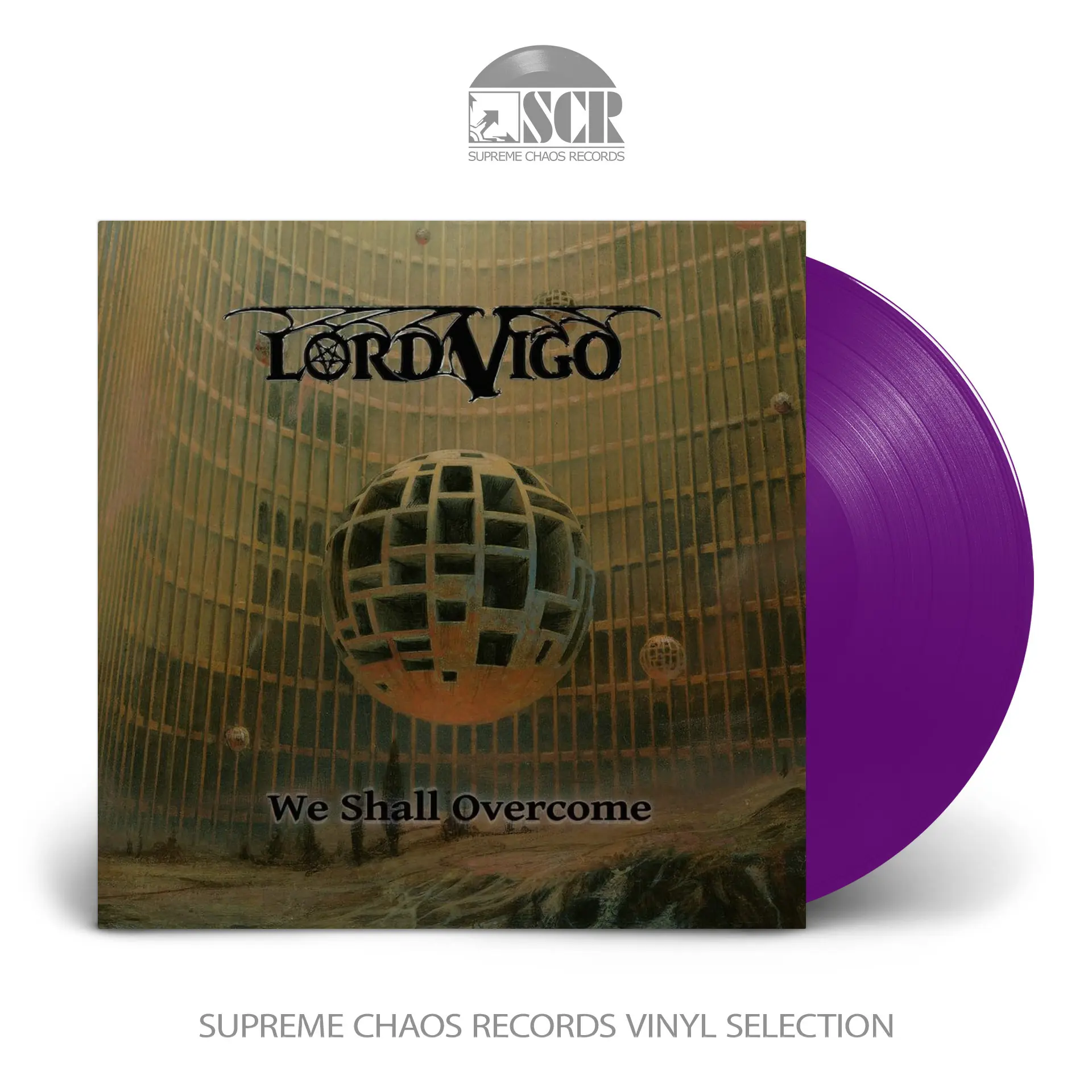 LORD VIGO · We Shall Overcome | PURPLE LP (Doom Metal Vinyl)