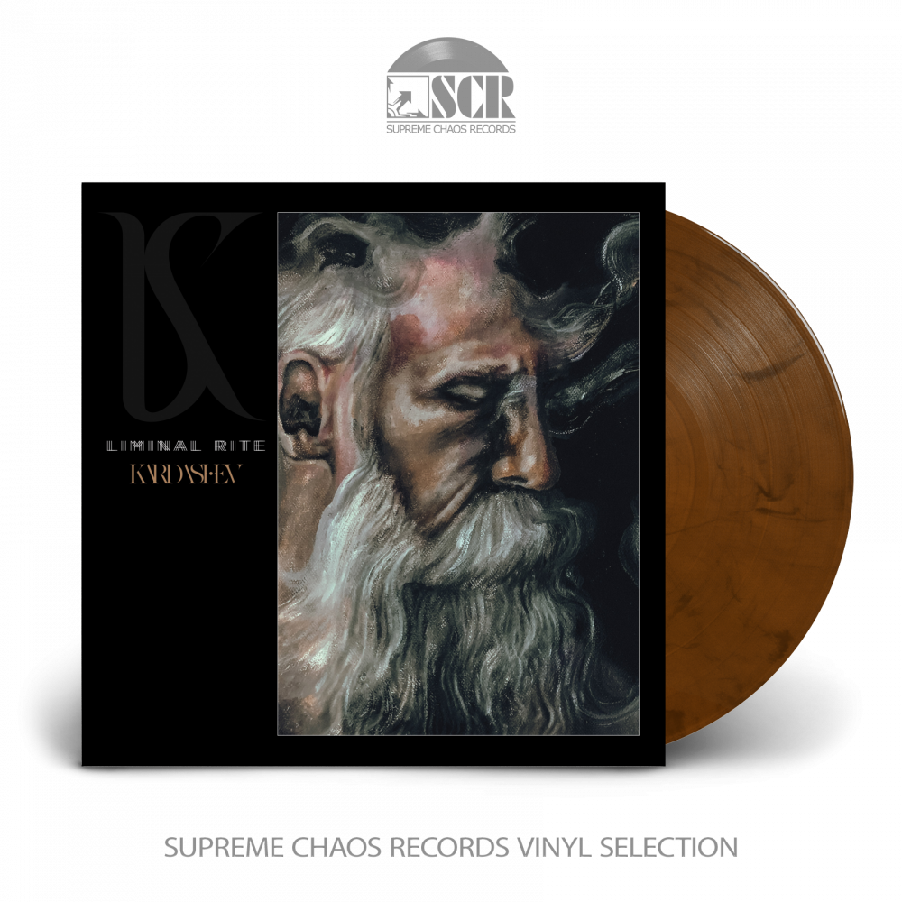 KARDASHEV · Liminal Rite | OCHRE BROWN LP KARDASHEV · Liminal Rite | OCHRE BROWN LP (Death Metal/Stoner Rock Vinyl)