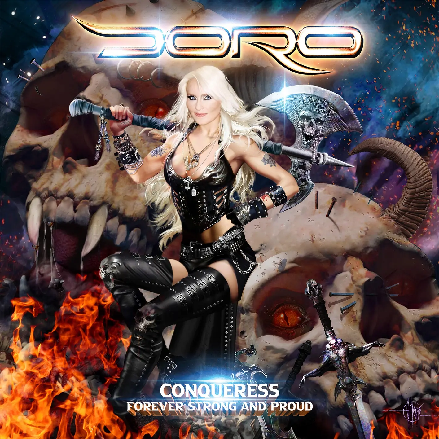 DORO · Conqueress - Forever Strong and Proud | CD DORO · Conqueress - Forever Strong and Proud | CD (Hard Rock CDs)