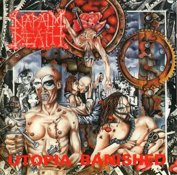 NAPALM DEATH - Utopia Banished · BLACK LP 1