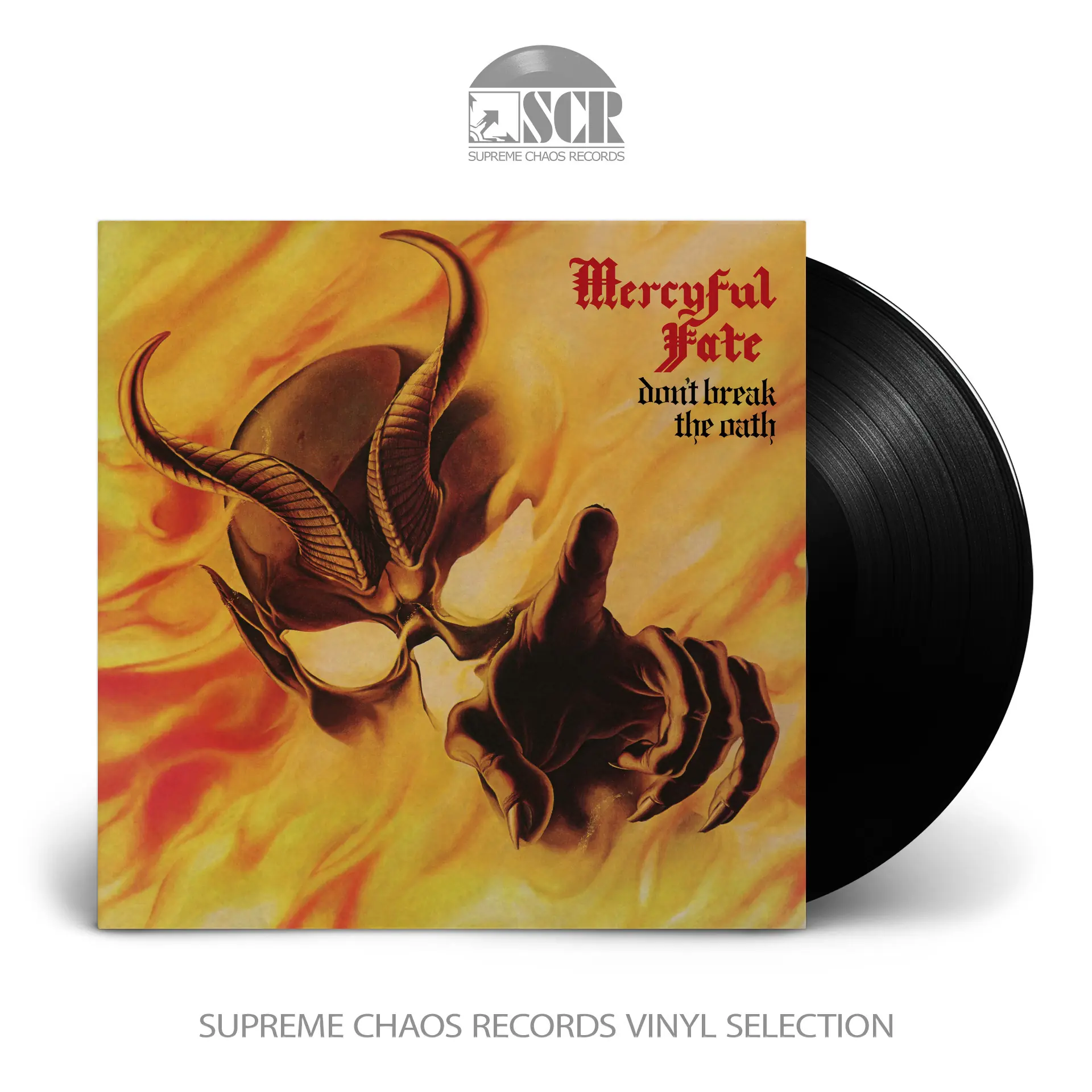 MERCYFUL FATE - Don't Break The Oath · BLACK LP MERCYFUL FATE - Don't Break The Oath · BLACK LP (Heavy Metal Vinyl)