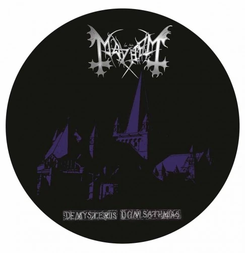 MAYHEM · De Mysteriis Dom Sathanas | PICTURE LP (Black Metal Vinyl)