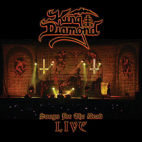 KING DIAMOND - Songs For The Dead Live · CLEAR/WHITE MARBLED DLP (Heavy Metal Vinyl) · Picture 1