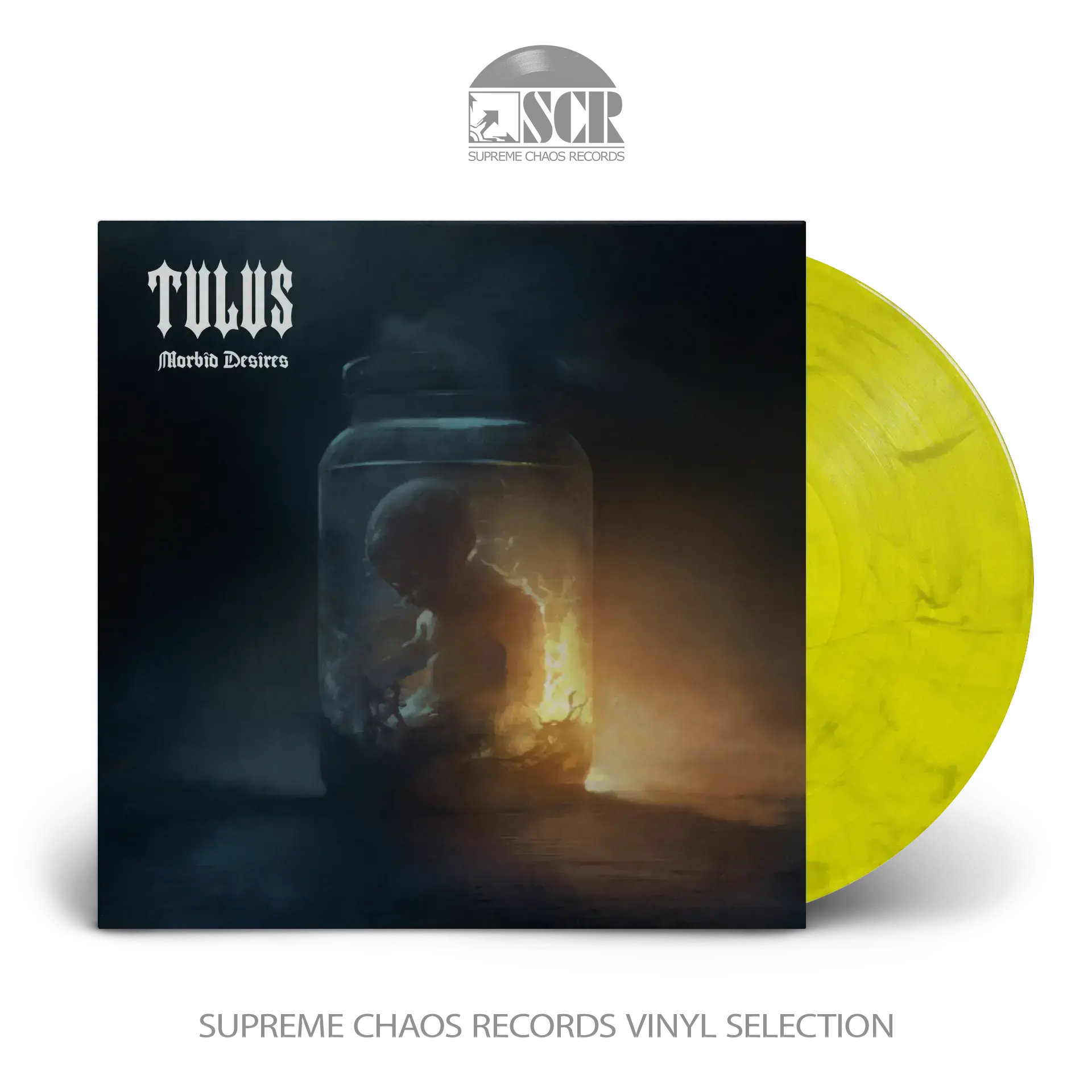 TULUS - Morbid Desires · TRANSPARENT YELLOW/BLACK GALAXY LP TULUS - Morbid Desires · TRANSPARENT YELLOW/BLACK GALAXY LP (Black Metal Vinyl)