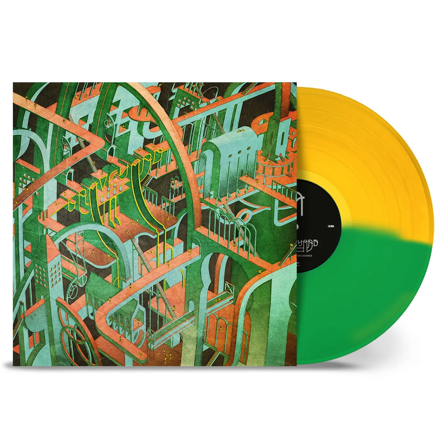 GRAVEYARD (SWE) - Innocence & Decadence · GREEN/ORANGE LP (Hard Rock Vinyl)