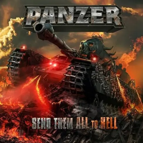 THE GERMAN PANZER · Send Them All To Hell | GATEFOLD 2-LP DLP THE GERMAN PANZER · Send Them All To Hell | GATEFOLD 2-LP DLP (Thrash Metal Vinyl)