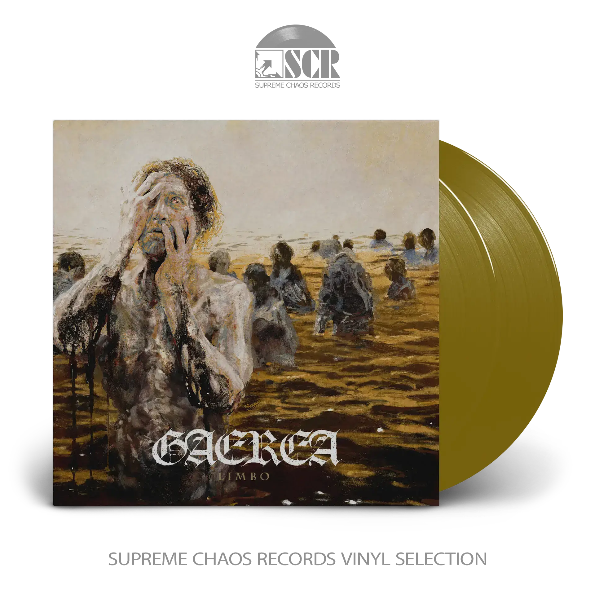 GAEREA - Limbo · GOLD 2LP GAEREA - Limbo · GOLD 2LP (Black Metal Vinyl)