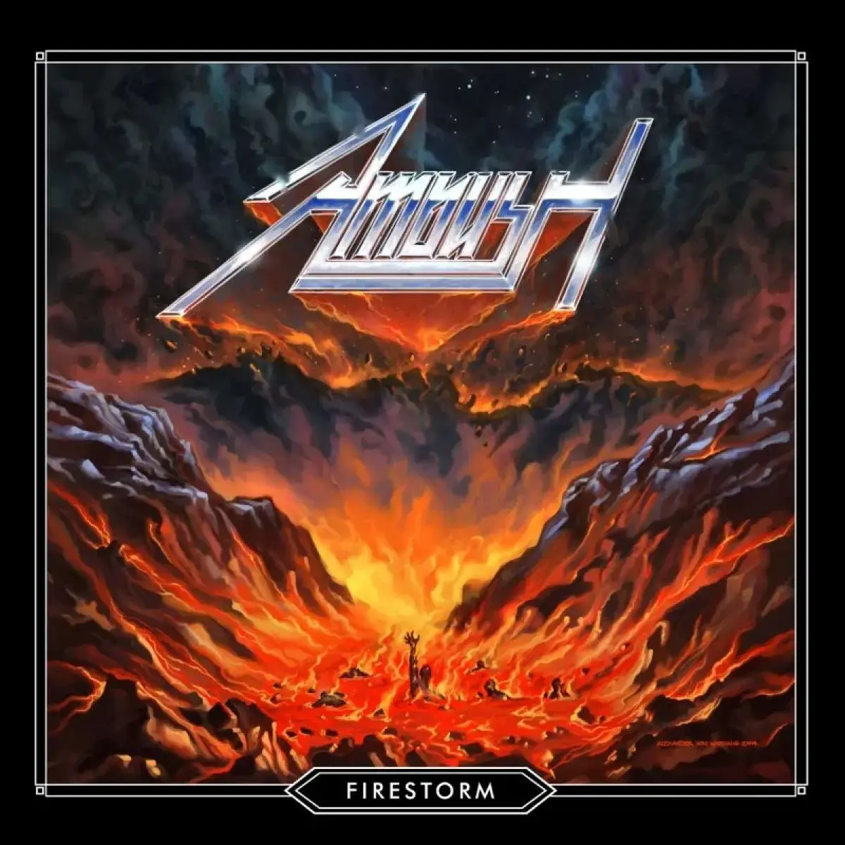 AMBUSH - Firestorm · BLACK LP · Picture 1 AMBUSH - Firestorm · BLACK LP (Heavy Metal Vinyl) · Picture 1