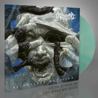 ARCHSPIRE - Relentless Mutation · CRYSTAL CLEAR/GREEN MARBLED LP