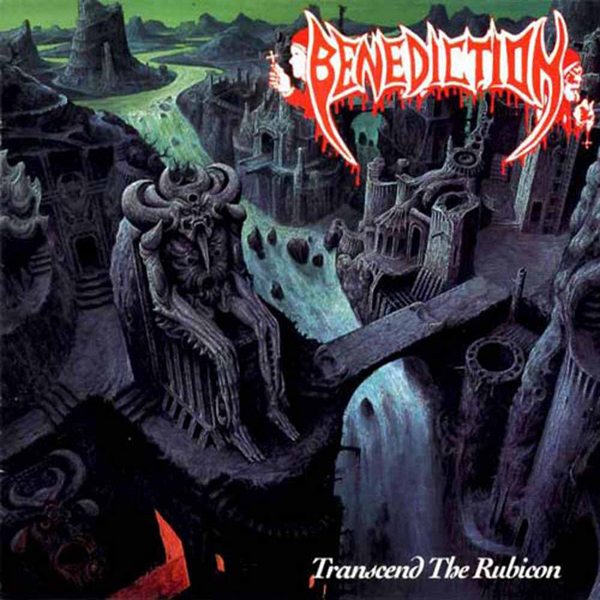 BENEDICTION - Transcend The Rubicon [GREY/RED SPLATTER LP] 1