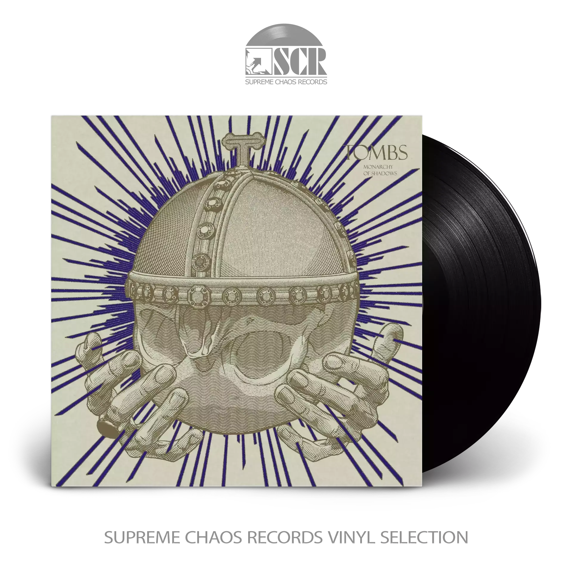 TOMBS · Monarchy Of Shadows | BLACK LP TOMBS · Monarchy Of Shadows | BLACK LP (Death Metal Vinyl)
