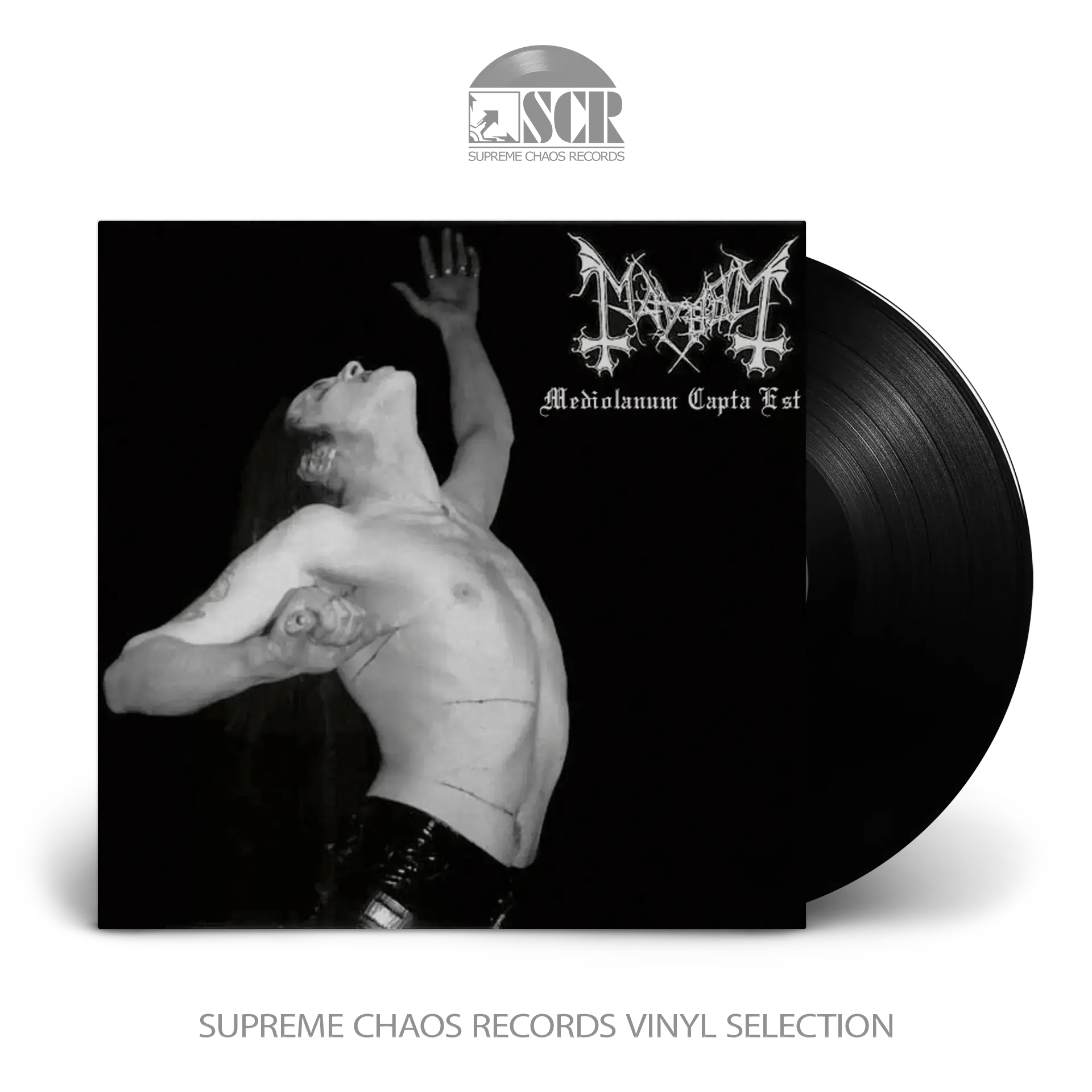 MAYHEM - Mediolanum Capta Est · BLACK LP (Black Metal Vinyl)