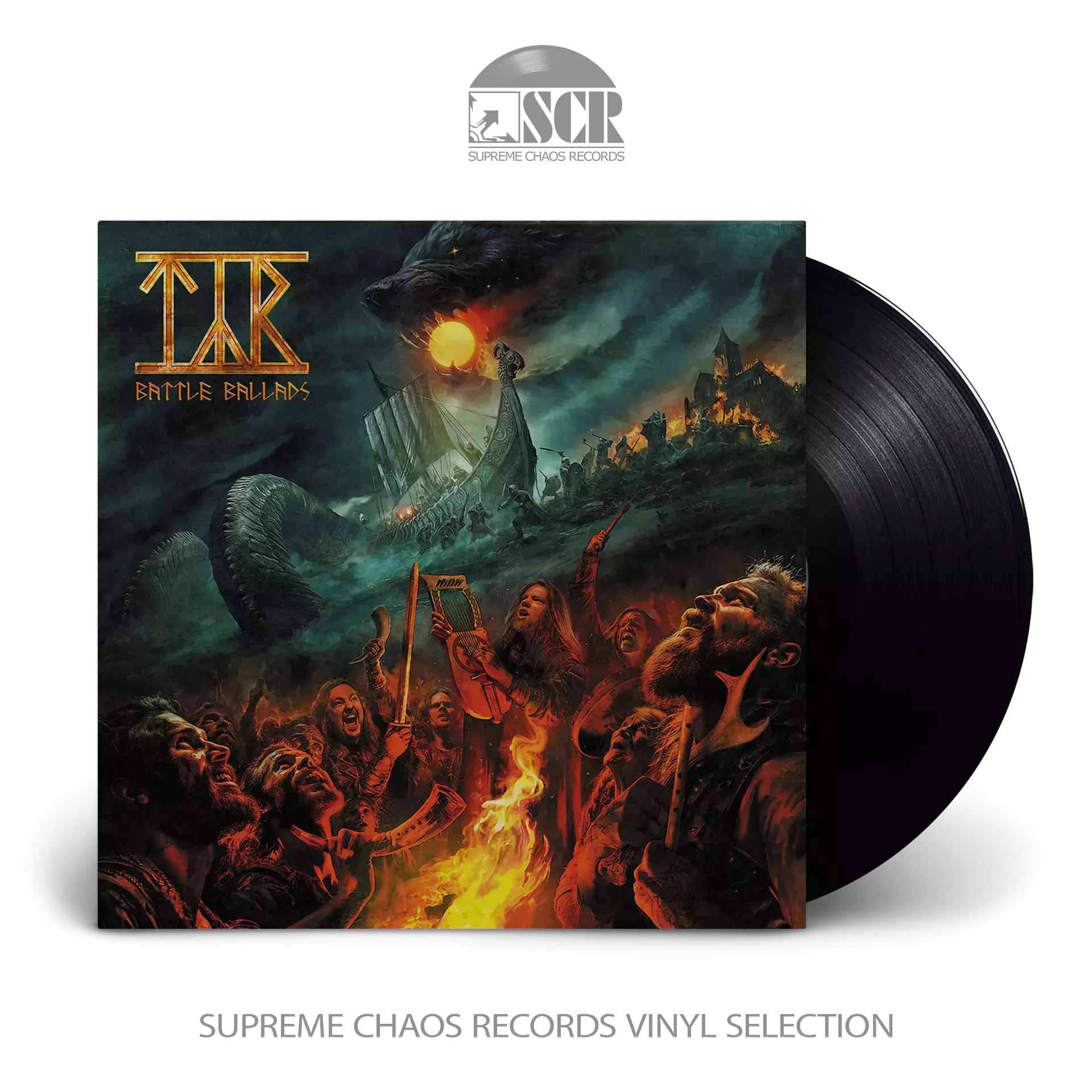TYR · Battle Ballads | BLACK LP TYR · Battle Ballads | BLACK LP (Viking Metal Vinyl)