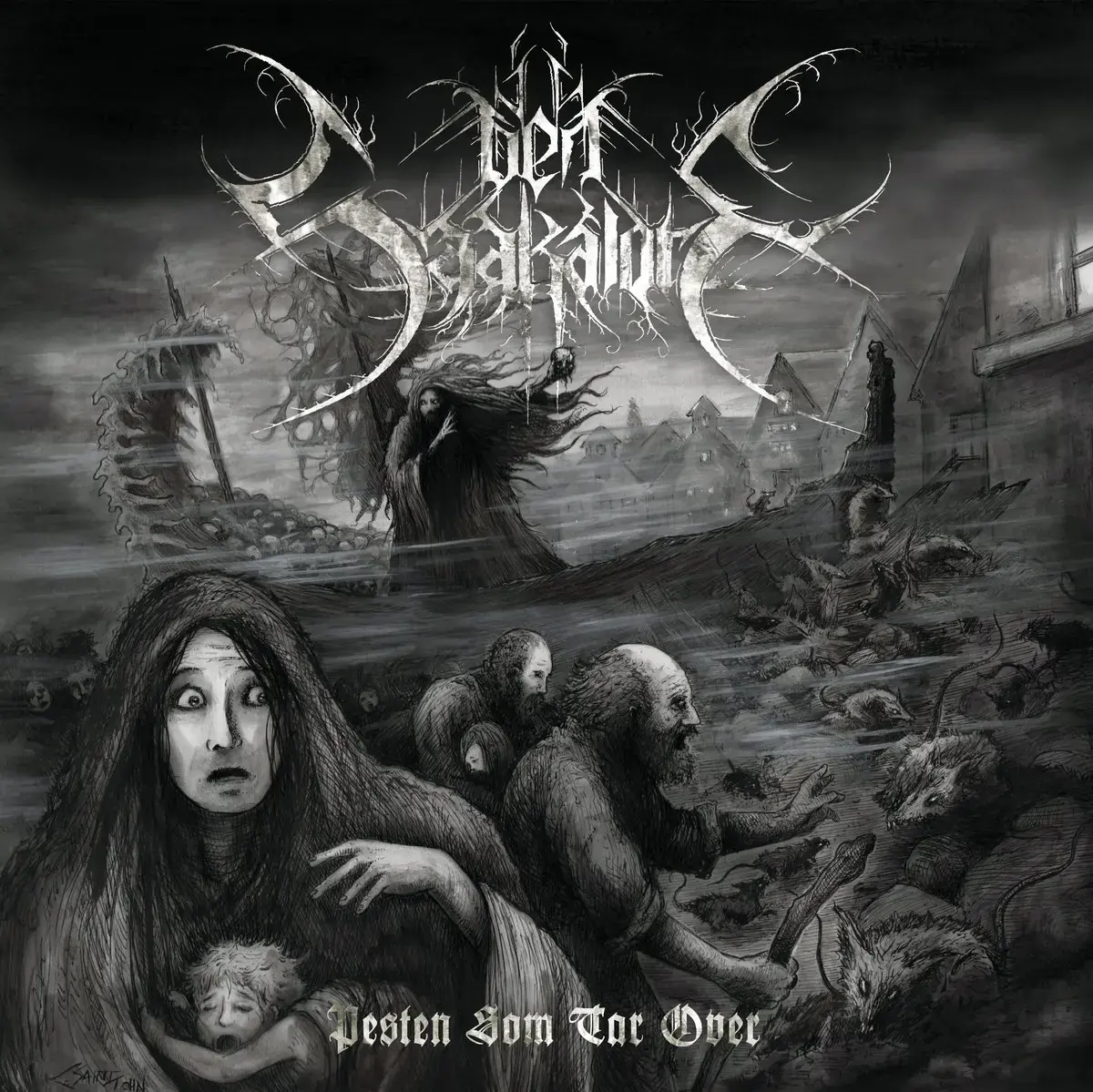 DEN SAAKALDTE · Pesten Som Tar Over | CD DEN SAAKALDTE · Pesten Som Tar Over | CD (Black Metal CDs)